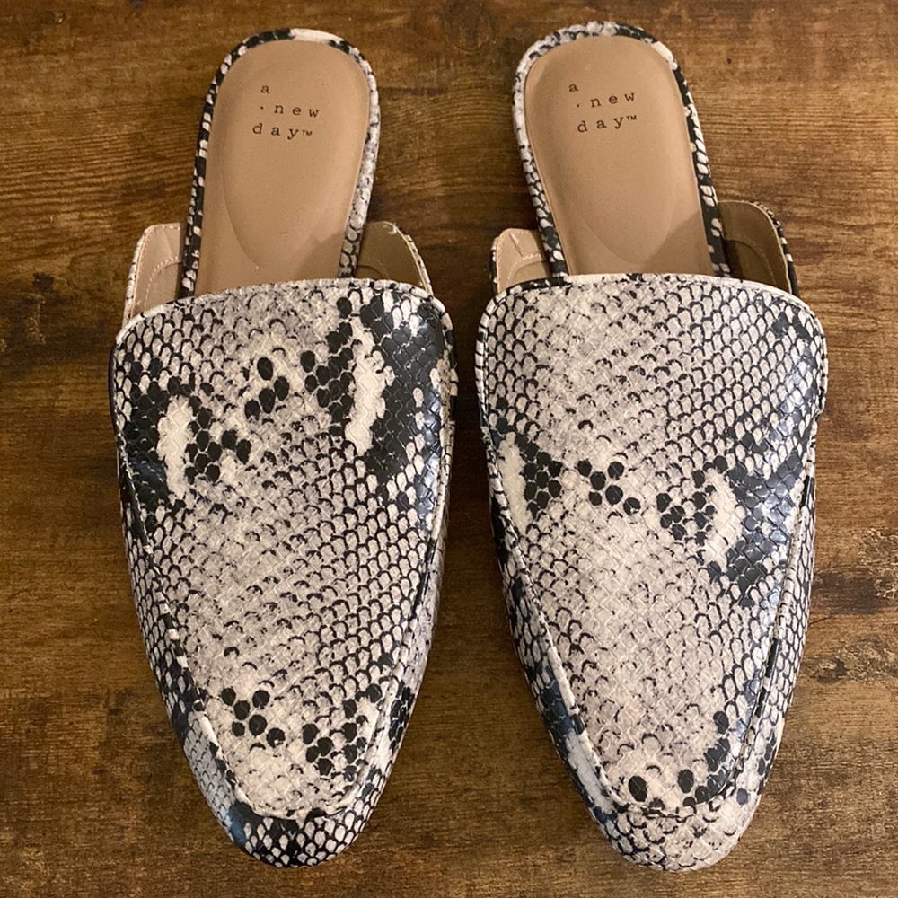 COPY - Animal Print Mules